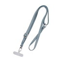LEPLUS スマートフォン 汎用 ショルダーストラップ SHOULTY MULTI STRAP PUレザータイプ ブルー LN-SS02BL スマートフォン タブレット 携帯電話 スマートフォンアクセサリー(代引不可)(2)