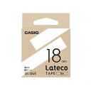 カシオ計算機 Lateco 詰め替え用テープ 18mm 白テープ 黒文字 XB-18WE(代引不可)【送料無料】