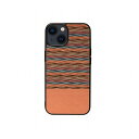 Man & Wood VR؃P[X for iPhone 14 Browny Check wʃJo[^ I23624i14(s)yz