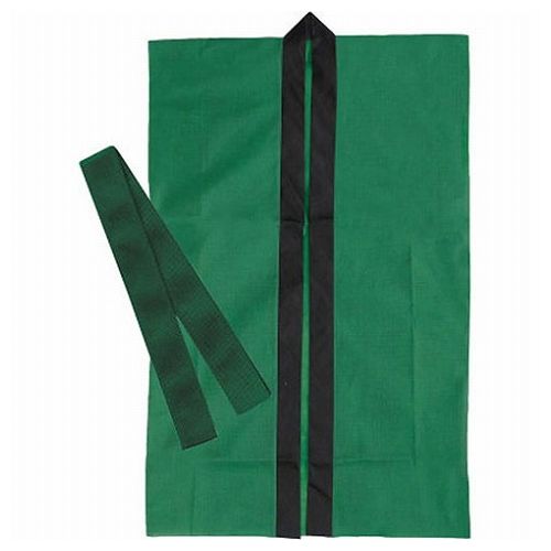 ARTEC ロングハッピ不織布 緑 S(ハチマキ付) ATC1170(代引不可)