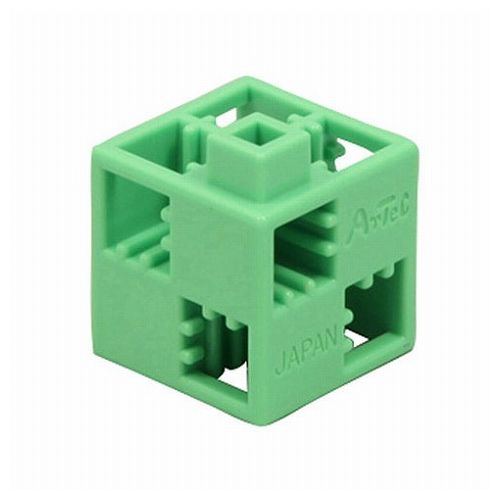 ARTEC Artecブロック 基本四角 24P 黄緑 ATC77746(代引不可)【メール便配送】【送料無料】