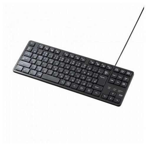 サンワサプライ 静音キーボード SKB-SL38BK(代引不可)
