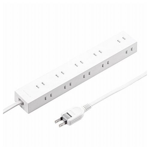 【商品説明】●差込口は45mmピッチで小型ACアダプタが10個接続可能です。iPadなどのタブレットの充電器接続に便利です。1箇所はピッチが58mmと広く、大型のACアダプタが設置可能です。●磁力の強いネオジムマグネット付きなので、スチールキャビネット・デスクに強力取り付けできます。●ホコリ防止シャッター付きで、ホコリの侵入を防止します。●トラッキング対策適用範囲拡大対応(耐トラッキング性試験、グローワイヤ燃焼性試験)の絶縁キャップ付きスイングプラグを採用しています。●壁などに仮固定できるフック穴付きです。【商品詳細】■定格容量:15A・125V■PSE適合規格:あり■差し込み口形状:2P■プラグ形状:2P■プラグ仕様:スイング式■絶縁キャップ:あり■差込口タイプ:ノーマルタイプ■差込口間隔:45mm一箇所58mm超ワイドピッチです。■差込口数:10個口■シャッター:あり■マグネット:あり■電源コード長:5m■コードの種類(被ふく):二重被ふくコード■使用地域:日本国内のみ。日本以外ではご使用いただけません。【特長】sanwa、supply、タップ・UPS、タップ【代引きについて】こちらの商品は、代引きでの出荷は受け付けておりません。【送料について】北海道、沖縄、離島は送料を頂きます。