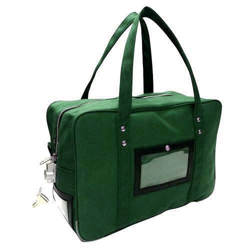 Attache Case - 三実通商 みつみ通商 8号帆布メール用カバン(中) MJ-22 モスグリーン MTM38427(代引不可)【送料無料】