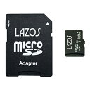 y20Zbgz Lazos microSDXC[J[h 128GB UHS-I U3 CLASS10 pbP[W L-B128MSD10-U3X20(s)yz