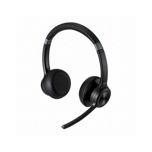 エレコム ノイズリダクションステレオBluetoothヘッドセット LBT-HSOH20BK(代引不可)【送料無料】 エレコム ノイズリダクションステレオBluetoothヘッドセット LBT-HSOH20BK(代引不可)【送料無料】