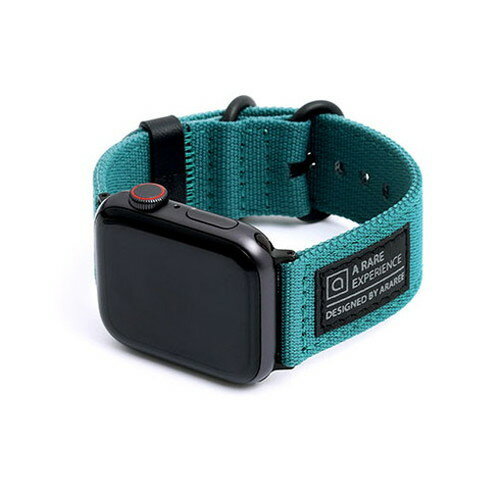 araree SOFT WOVEN STRAP for Apple Watch 41/40/38mm グリーン AR25017AW(代引不可)【メール便配送】【送料無料】
