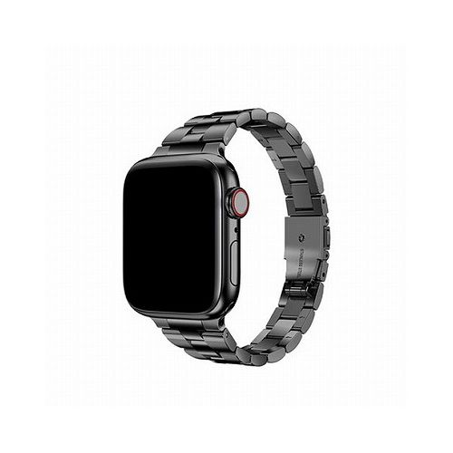 TF7 イージーアジャスト メタルバンド for Apple Watch 41/40/38mm ブラック TF72738(代引不可)【メール便配送】【送料無料】