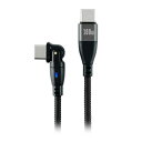 日本トラストテクノロジー 180°回転コネクタPD100Wケーブル 1.8m ブラック 180RPD-18M-BK(代引不可)【メール便配送】【送料無料】(2)