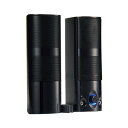 ミヨシ USBスピーカー スタンド2WAY ブラック USP-02/BK(代引不可)