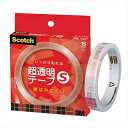 3M Scotch スコッチ 超透明テープS 紙箱入 15mm幅 3M-BH-15N(代引不可)