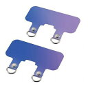 エレコム ストラップホールシート/2枚入/2口タイプ/オーロラ P-STHD2ACR(代引不可)【メール便配送】【送料無料】(2)