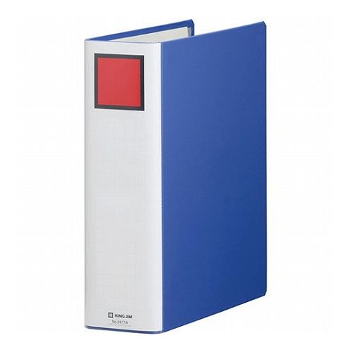 【5個セット】 KING JIM キングジム キングファイルSDDE A4S 青 KJ-2477A-BLX5(代引不可)【送料無料】