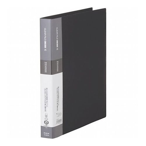 Other - 【5個セット】 KING JIM キングジム クリアーファイル A4 差し替え式 25P 黒 KJ-138SPW-BKX5(代引不可)【送料無料】