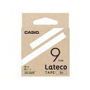 【5個セット】 カシオ計算機 Lateco 詰め替え用テープ 9mm 白テープ 黒文字 XB-9WEX5(代引不可)【送料無料】
