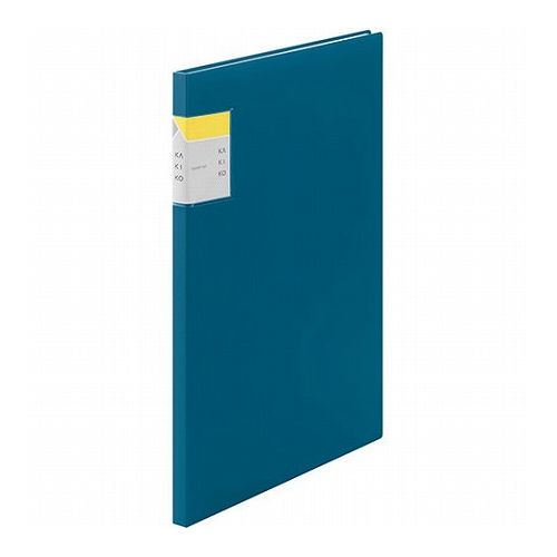 【10個セット】 KING JIM キングジム クリアーファイル カキコ A4 20P ネイビービー KJ-8632-NVX10(代..