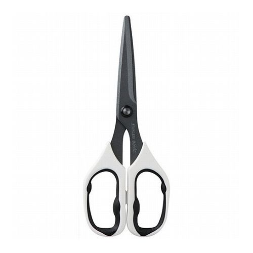 【10個セット】 ソニック SONiC メガサクプロ ハサミ フッ素コート 白 CU-221-WX10(代引不可)【送料無料】