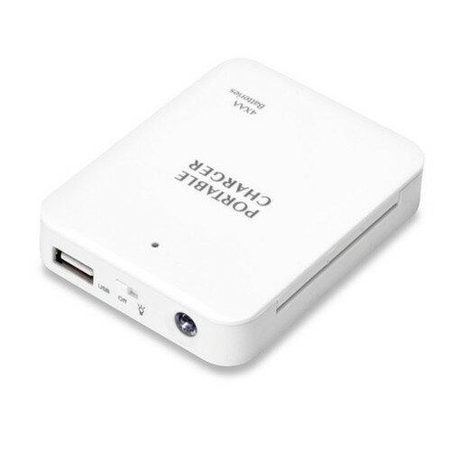 【5個セット】 日本トラストテクノロジー USB電池パック3 (ホワイト) USBDP3-WHX5(代引不可)【送料無料】