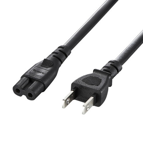 【5個セット】 サンワサプライ 電源コード KB-DM2S-1X5(代引不可)