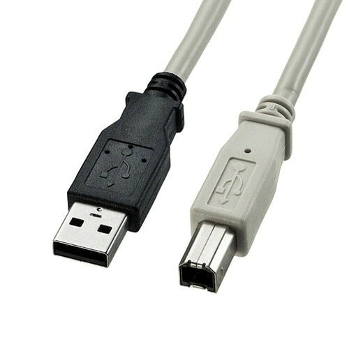 Rakuten - 【5個セット】 サンワサプライ USB2.0ケーブル 1m PC99規格 KU20-1K2X5(代引不可)【送料無料】