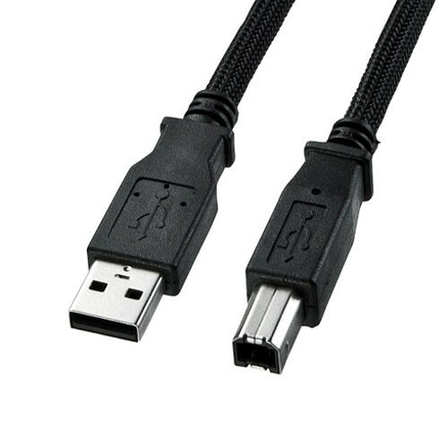 Cable - 【5個セット】 サンワサプライ ナイロンメッシュUSB2.0ケーブル 3m KU20-NM30K2X5(代引不可)【送料無料】