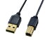 5ĥåȡ 掠ץ饤 ˺USB֥ (USB2.0 A-B) 1m ֥å KU20-SL10BKKX5(Բ)̵