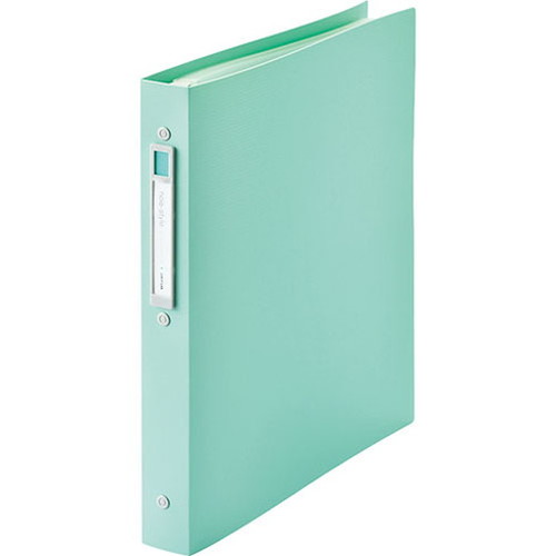 LIHIT LAB. クリヤーブック A4 交換式 20ポケット ライトグリーン N-7683-19-LG(代引不可)