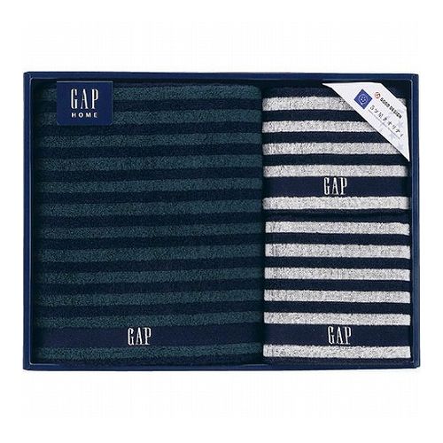 GAP HOME NEW ボーダーギフト タオルセット B9136048 雑貨 ホビー インテリア 雑貨 雑貨品(代引不可)