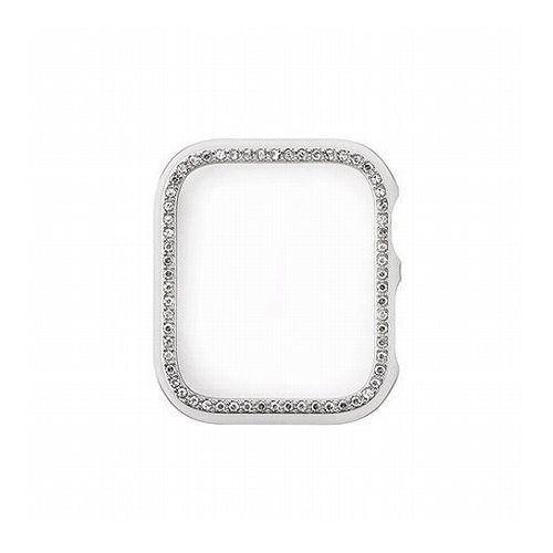 WEARPLANET ラインストーンケース for Apple Watch 45mm シルバー WP23106AWSV スマートフォン タブレット 携帯電話 iPhone Apple Watch用アクセサリ(代引不可)【メール便配送】【送料無料】 WEARPLANET ラインストーンケース for Apple Watch 45mm シルバー WP23106AWSV スマートフォン タブレット 携帯電話 iPhone Apple Watch用アクセサリ(代引不可)【メール便配送】【送料無料】