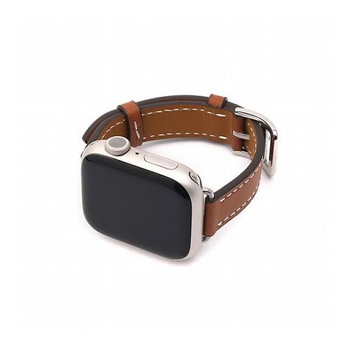 WEARPLANET Slim Line クラシック本革バンド for Apple Watch 45/44/42mm メープルブラウン WP23141AW スマートフォン タブレット 携帯電話 iPhone Apple Watch用アクセサリ(代引不可)【メール便配送】【送料無料】
