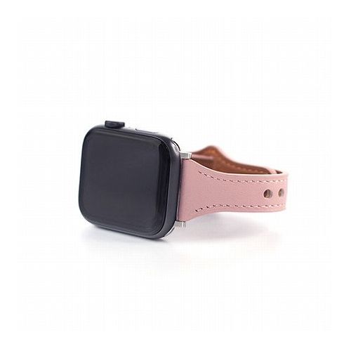 WEARPLANET Slim Line フラット本革バンド for Apple Watch 41/40/38mm Tickle Pink WP23217AWPK スマートフォン タブレット 携帯電話 iPhone Apple Watch用アクセサリ(代引不可)【メール便配送】【送料無料】