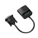 VENTION VGA to HDMI 変換ケーブル 1方向タイプ イヤホンジャック付 給電仕様 0.15m Black AC-2731 家電 映像関連 AVセレクター(代引不可)【メール便配送】【送料無料】(2)