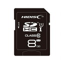 【5個セット】 HIDISC SDHCカード 8GB CLASS10 UHS-1対応 超高速転送 Read70 HDSDH8GCL10UIJP3X5 パソコン フラッシュメモリー SDメモリーカード MMC(代引不可)(2)