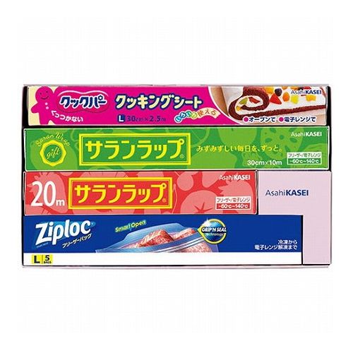 旭化成 サランラップ バラエティギフト SVG-10B 9069-023 雑貨 ホビー インテリア 雑貨 雑貨品(代引不可)