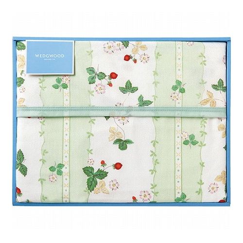 ウェッジウッド ワイルドストロベリー 綿毛布 C5091066 雑貨 ホビー インテリア インテリア 寝具(代引不可)【送料無料】