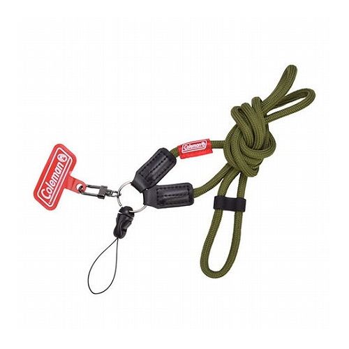 エツミ Coleman スマートロープストラップ グリーン VCO-8528 スマートフォン タブレット 携帯電話 スマートフォン アクセサリー(代引不可)