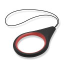 エレコム スマートフォン用ストラップ フィンガーストラップ ハイブリッド ブラック P-STFHVBK P-STFHVBK(代引不可)【メール便配送】【送料無料】(2)