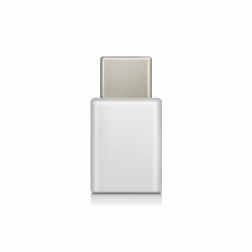 エレコム スマートフォン用USB変換アダプタ USB(microBメス)-USB(Cオス) ホワイト MPA-MBFCMADNWH MPA-MBFCMADNWH(代引不可)