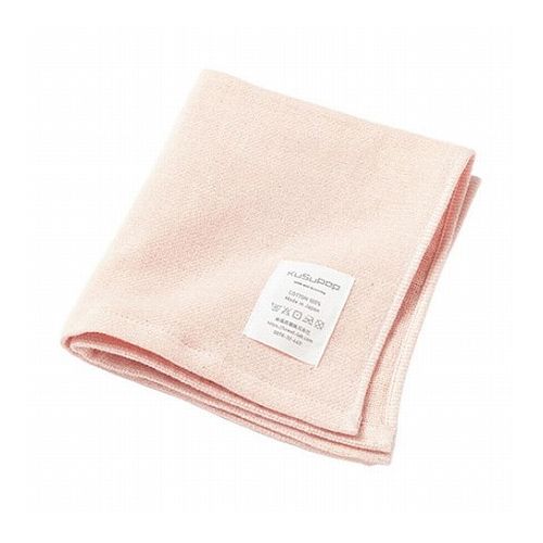 Body Towels - 楠橋紋織 KuSu POP ツイルガーゼ 3重ガーゼ ウォッシュタオル 32cm×34cm ピンク 1-69031-51-P(代引不可)