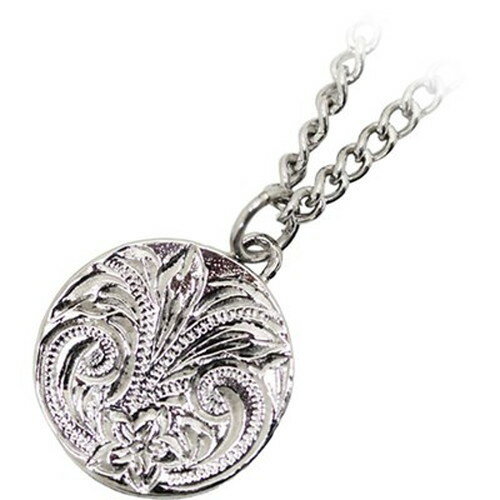 ALOHA HONU ネックレス ハワイアンジュエリー アロハホヌ 長さ45/50cm Lサイズ 15mm シルバー 0017pmh-110 アクセサリー 装身具(代引不可)【送料無料】