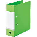 【5個セット】 LIHIT LAB. リクエスト D型リングファイル A4 黄緑 G2290-6-YGX5 雑貨(代引不可)【送料無料】