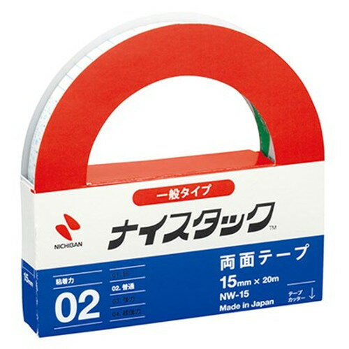 【5個セット】 ニチバン ナイスタック 一般タイプ 15mm×20m NB-NW-15X5 雑貨(代引不可)