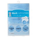 【5個セット】 極ふわ ヘアドライタオル ブルー 22425902X5 雑貨(代引不可)