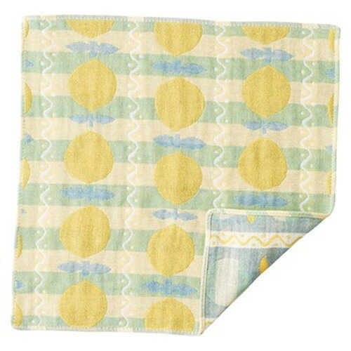 【5個セット】 Pocchi 3重ガーゼハンカチ レモネード 22456304X5 雑貨(代引不可)