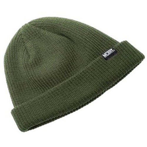MACK BARRY マクバリー 【BEANIE ビーニー 】 MCBRY DAILY SHORT BEANIE カーキ MCBRY73130 帽子(代引不可)【メール便配送】【送料無料】
