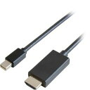 IOデータ IO DATA ゴッパ miniDisplayPort-HDMI変換ケーブル 1m ブラック GP-MDPHD/K-10 映像関連(代引不可)(2)