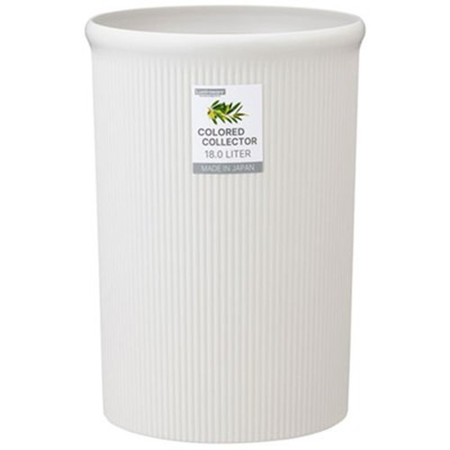 Dustbins - 岩崎工業 カラードコレクター Lサイズ WH L-1062WH インテリア(代引不可)