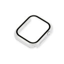 ナカバヤシ Apple Watch 41mm ガラス+ケース クリア SMWC-AW411CL iPhone(代引不可)