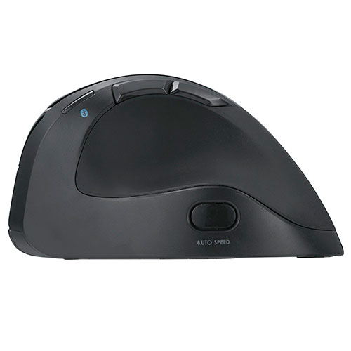 リコメン堂ホームライフ館のDigio デジオ 高速スクロール Bluetooth5.0 エルゴノミクス5ボタン BlueLEDマウス ブラック MUS-BKF177BK パソコン周辺機器(代引不可)【送料無料】｜アングル3