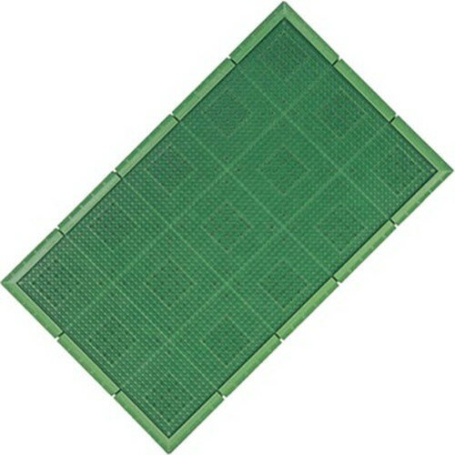 山崎産業 エバック サンステップマット#1 グリーン MMT04858 インテリア(代引不可)